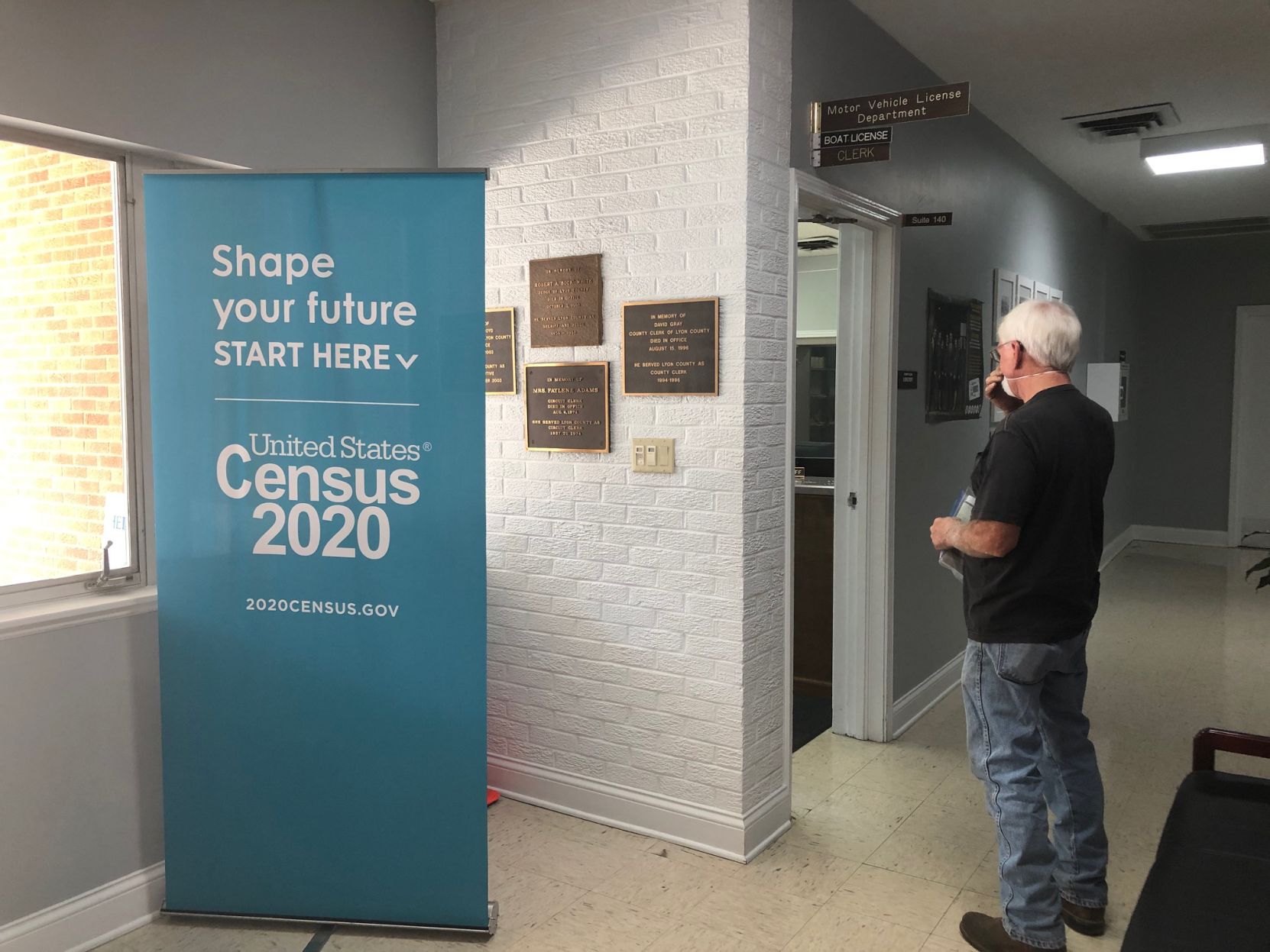 census sign